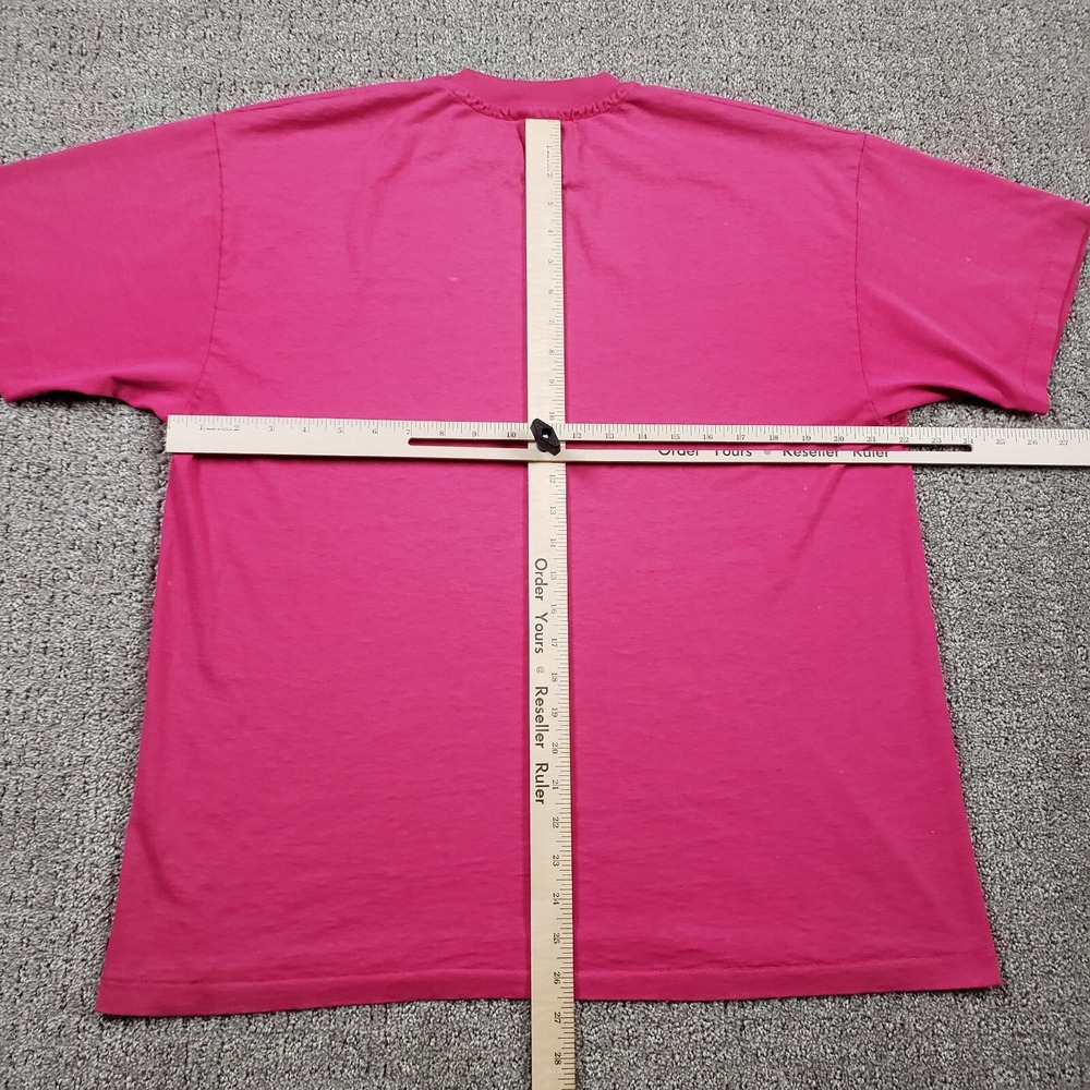 Vintage 90s Paper Thin T Shirt Mens XL Pink Single Stitch 1994 Field Day FOTL - Picture 8 of 10